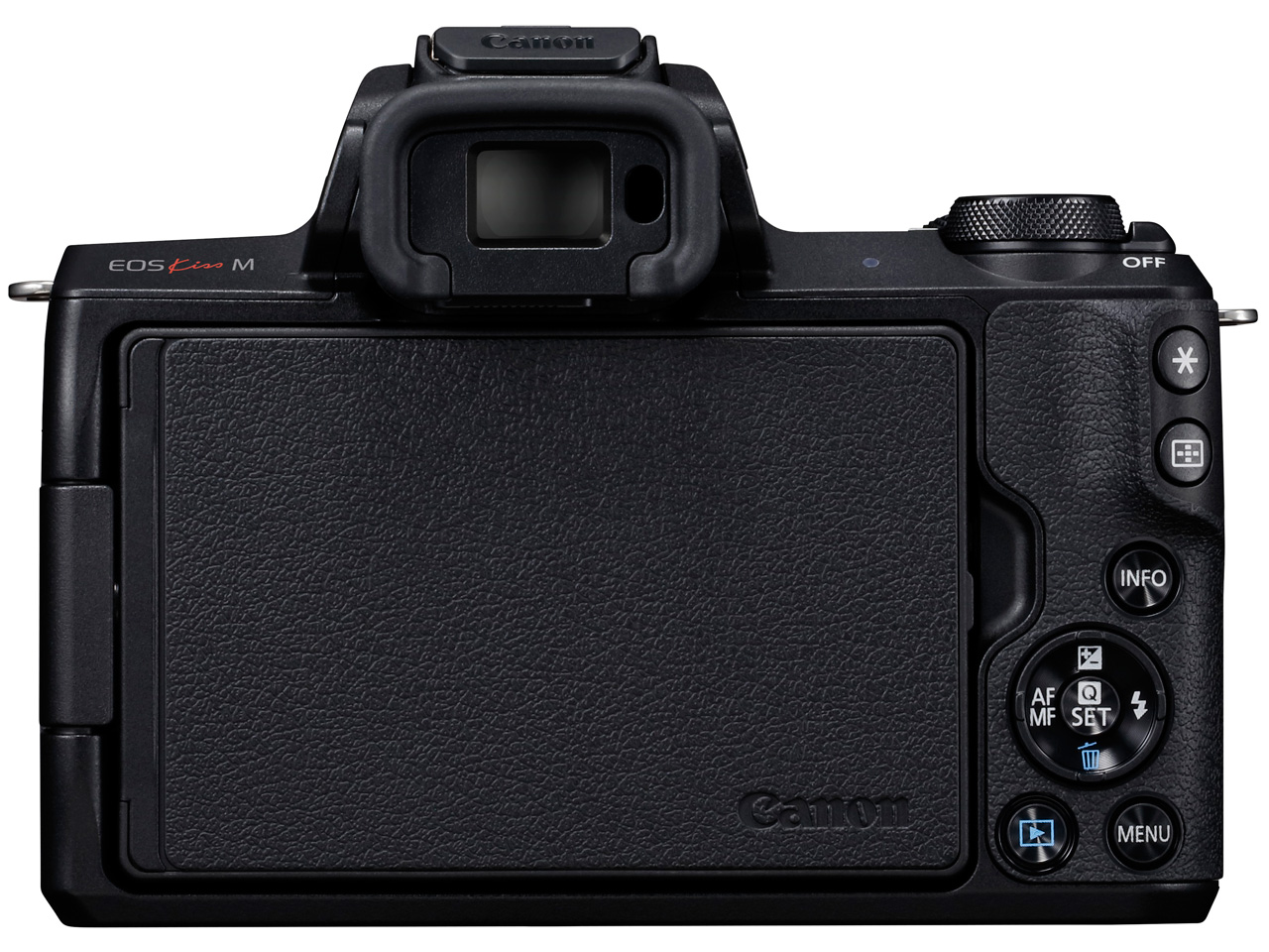 CANON 單眼相機無反光鏡可換鏡頭相機EOS Kiss M 單機身黑色